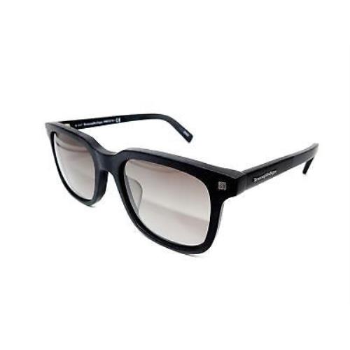 Ermenegildo Zegna 0090-F - 01B Sunglasses Black /smoke Grad 52mm