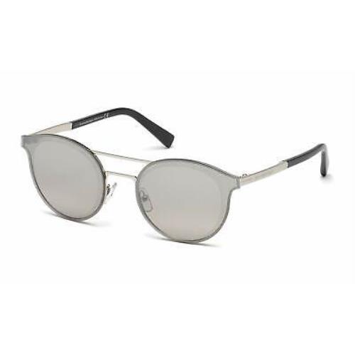 Ermenegildo Zegna 0085 - 16C Sunglasses Shiny Palladium/grey 60mm