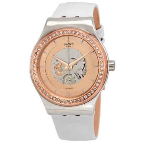 Swatch Sistem Polaire Automatic Crystal Unisex Watch YIS415