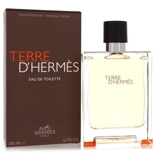 Terre D`hermes Eau De Toilette Spray By Hermes 6.7oz For Men