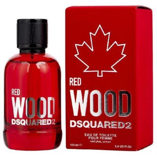 Wood Pour Femme by Dsquared2 100 Ml/ 3.4 oz Eau de Toilette Spray