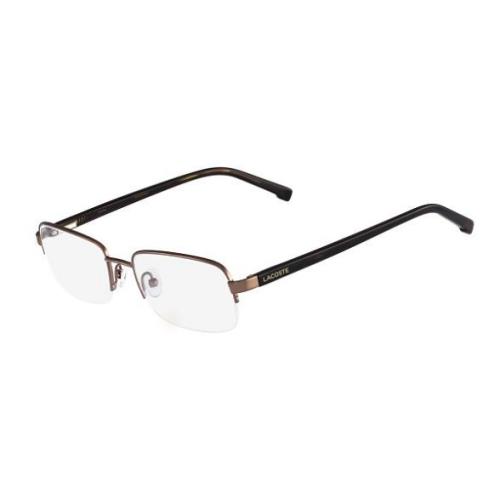 Lacoste L2175 210 Brown 53mm Eyeglasses Ophthalmic Frame Spring Hinges