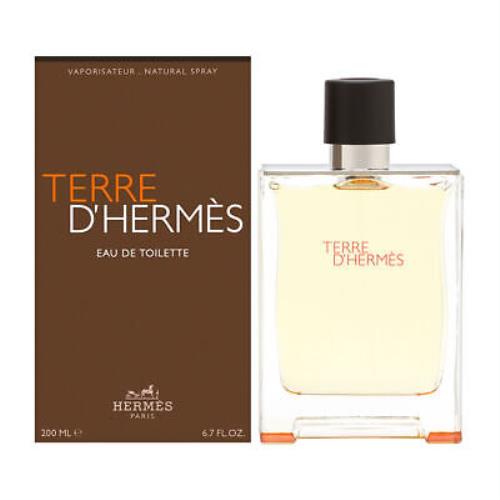 Terre D`hermes by Hermes For Men 6.7 oz oz Edt Spray