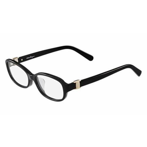 Salvatore Ferragamo SF2769A Black 001 Plastic Eyeglasses Frame 52-15-135 Italy