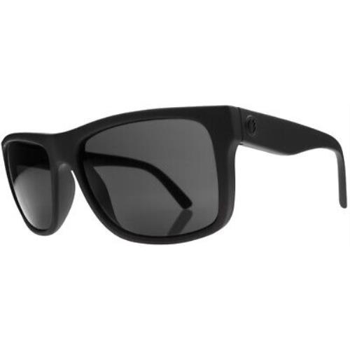 Electric Swingarm Sunglasses - Matte Black / Ohm Grey - Regular