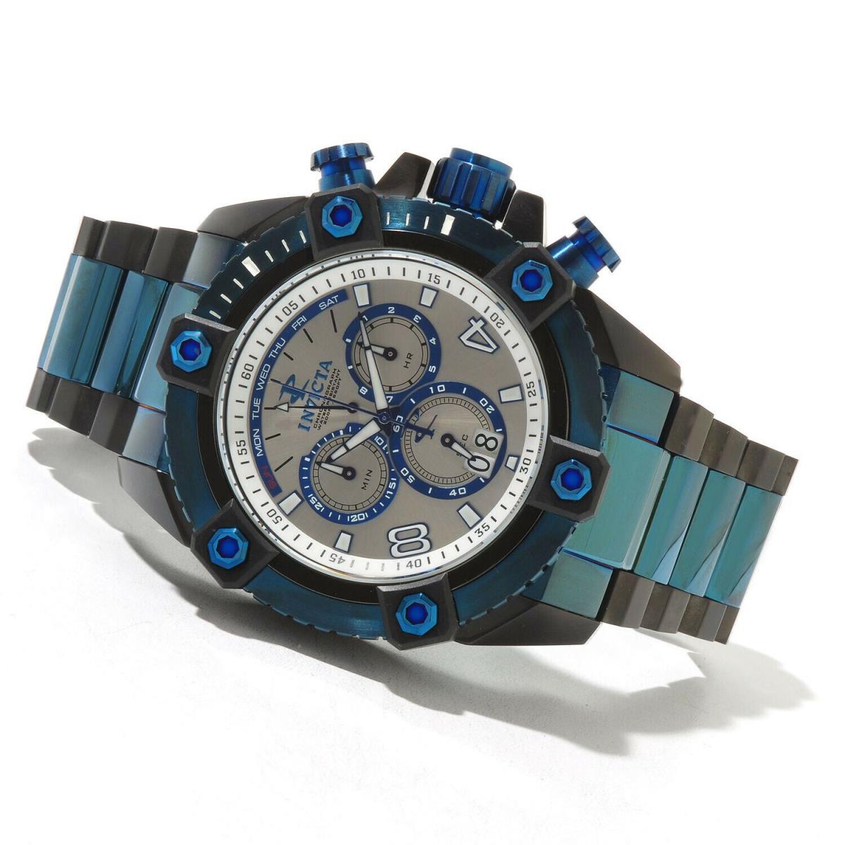 Invicta Reserve Men`s 63mm Grand Octane Swiss Quartz Chronograph Bracelet Watch