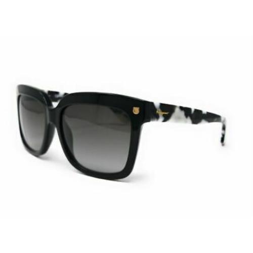 Salvatore Ferragamo SF676S-001-55 Black Sunglasses