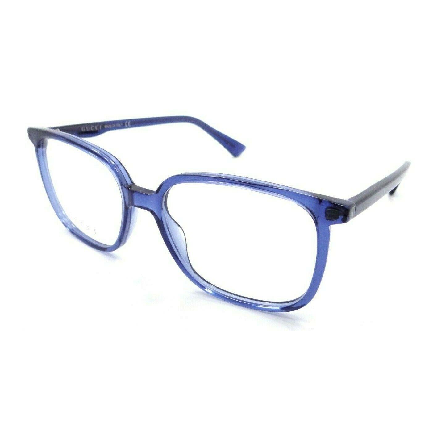 Gucci Eyeglasses Frames GG0260O 003 5317145 Blue Made in Italy