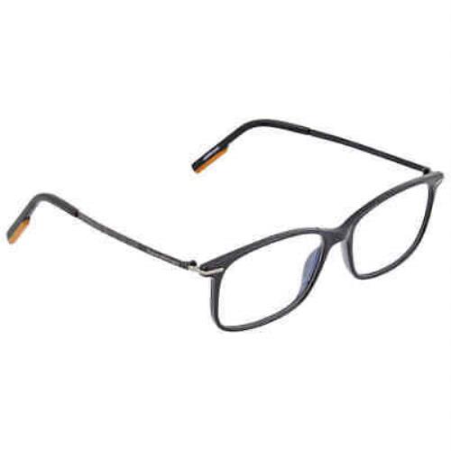 Ermenegildo Zegna Clear Demo Square Men`s Eyeglasses EZ5172 001 56