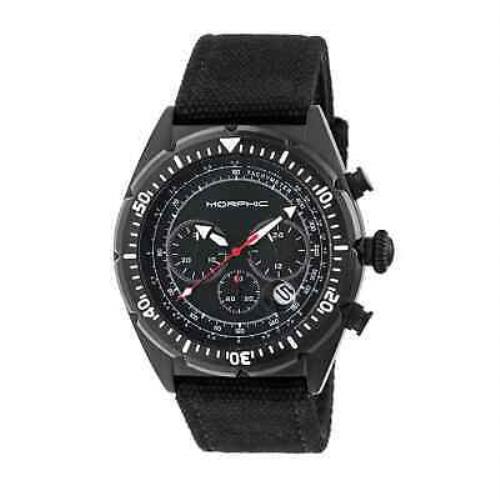 Morphic M53 Series Chronograph Black Dial Men`s Watch 5305