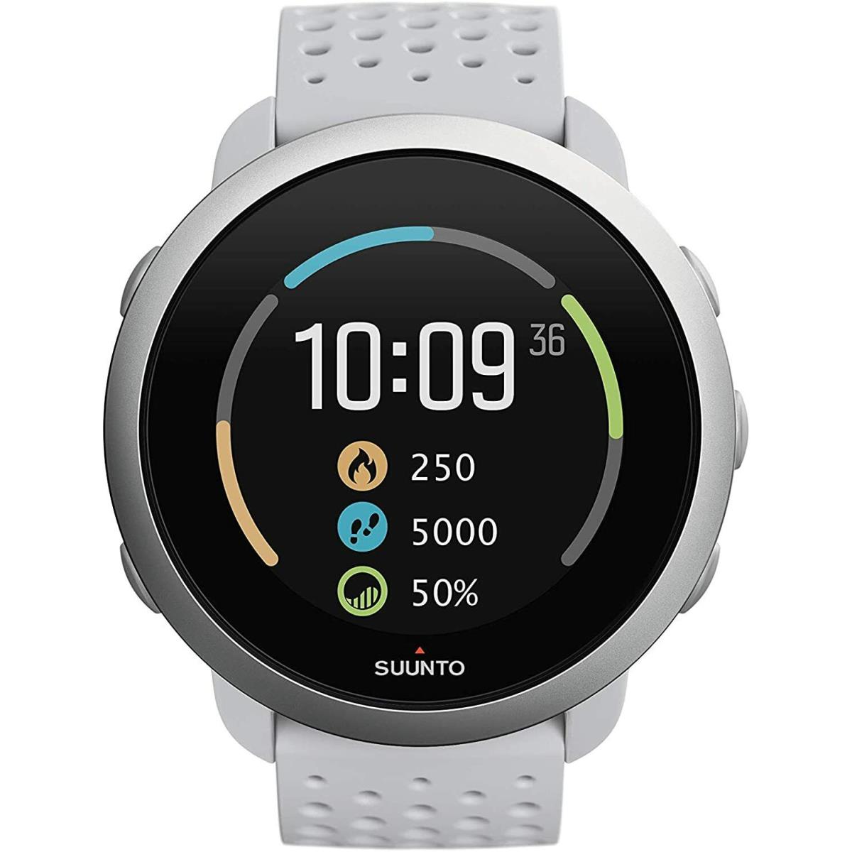 Suunto 3 Smart Watch Activity Tracker - Pebble White