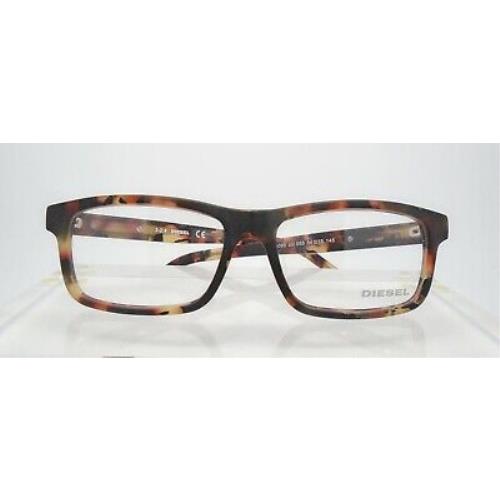 Diesel 5090 055 54-15 Matte Tortoise Glasses Eyeglasses Frames