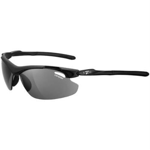 Tifosi Optics Tyrant 2.0 Sunglasses Matte Black/smoke/ac Red/clear Lenses One