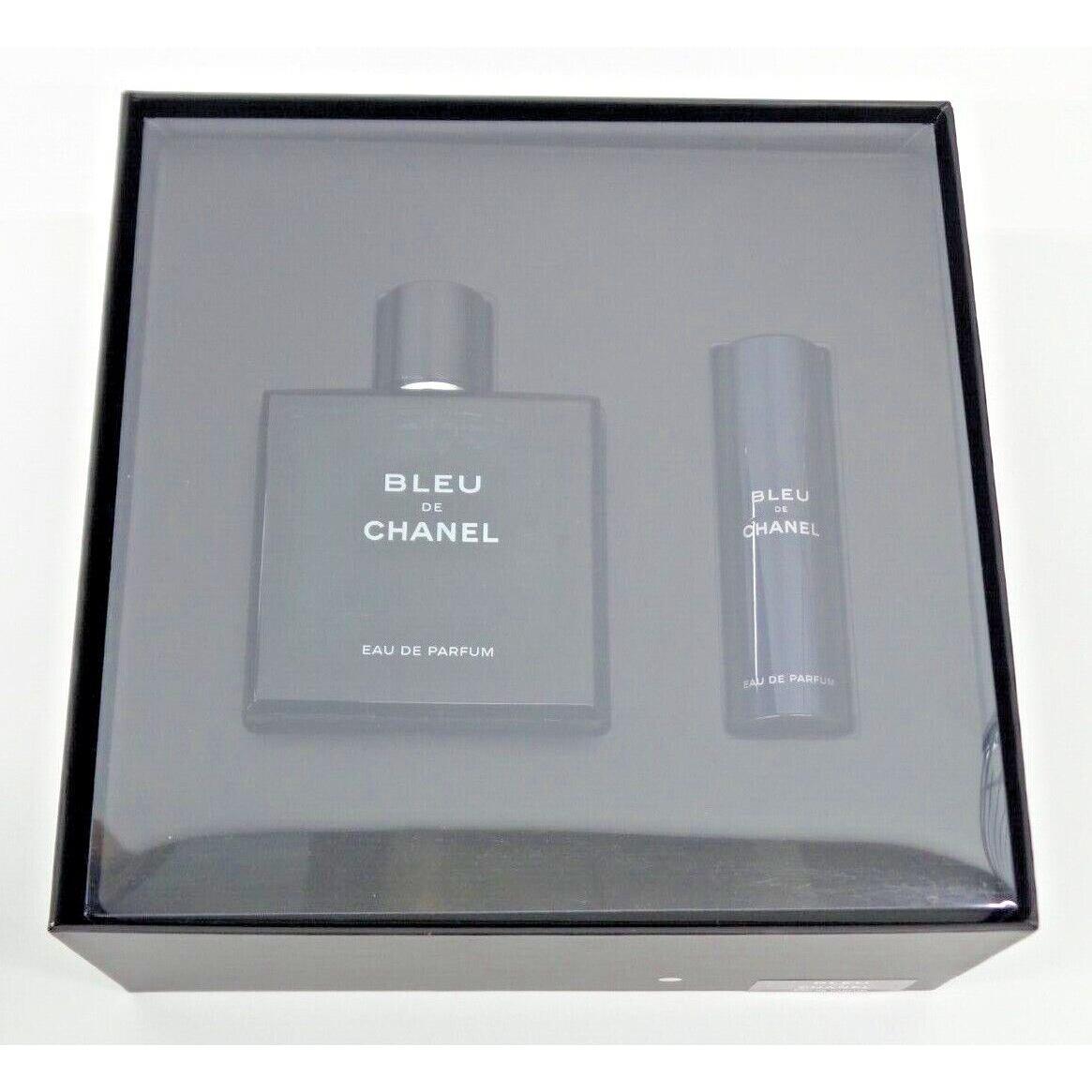 Chanel Bleu de Chanel Coffret Signature Box 2 Piece Parfum Set 3.4fl oz - J750