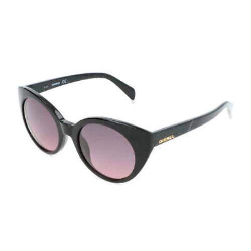 Diesel Womens Designer Sunglasses / Black - S284017