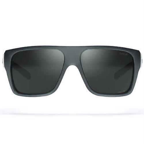 Bolle Boll -falco 12639 Square Sunglasses Matte Black Phantom+ Polarized Blue Cat. 2-3