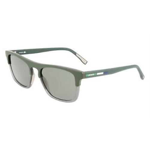 Lacoste L610SND-315-54.9 Matte Green Sunglasses