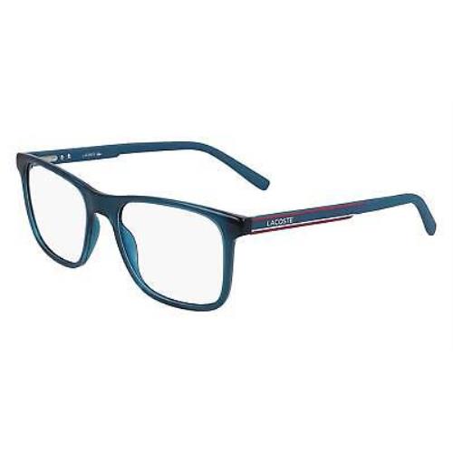 Lacoste L2848-424-53.1 Transparent Blue Eyeglasses