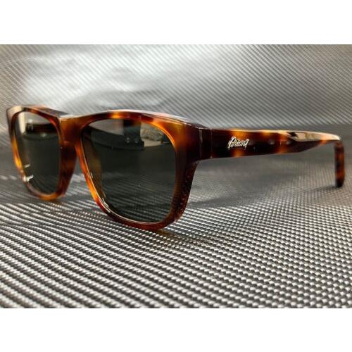 Brioni BR0081S 002 Havana Square 57 mm Men`s Sunglasses