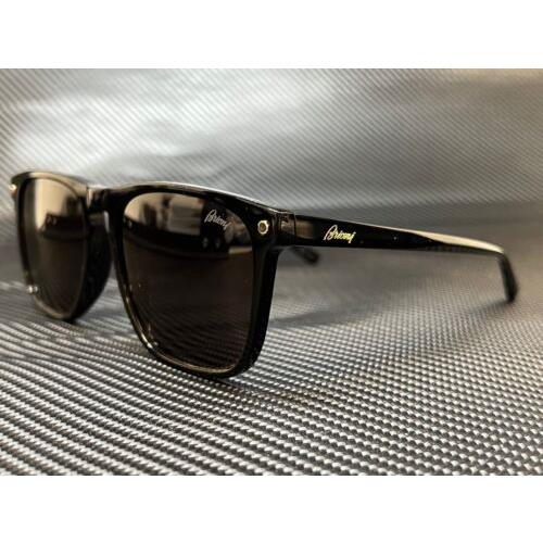 Brioni BR0086S 001 Black Square 57 mm Men`s Sunglasses