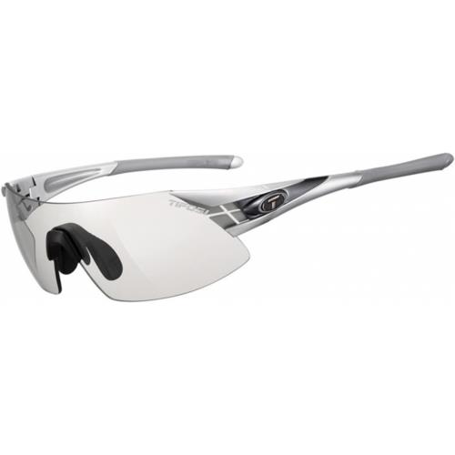Tifosi Podium XC Shield Sunglasses Silver/gunmetal Light Night Fototec