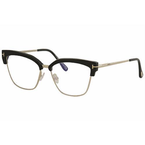 Tom Ford Eyeglasses TF5547-B TF/5547/B 001 Black Full Rim Optical Frame 54mm