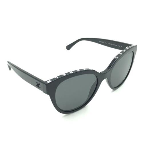Chanel 5414 c.501/S4 Women`s Black Butterfly Sunglasses 54-20 140 Italy