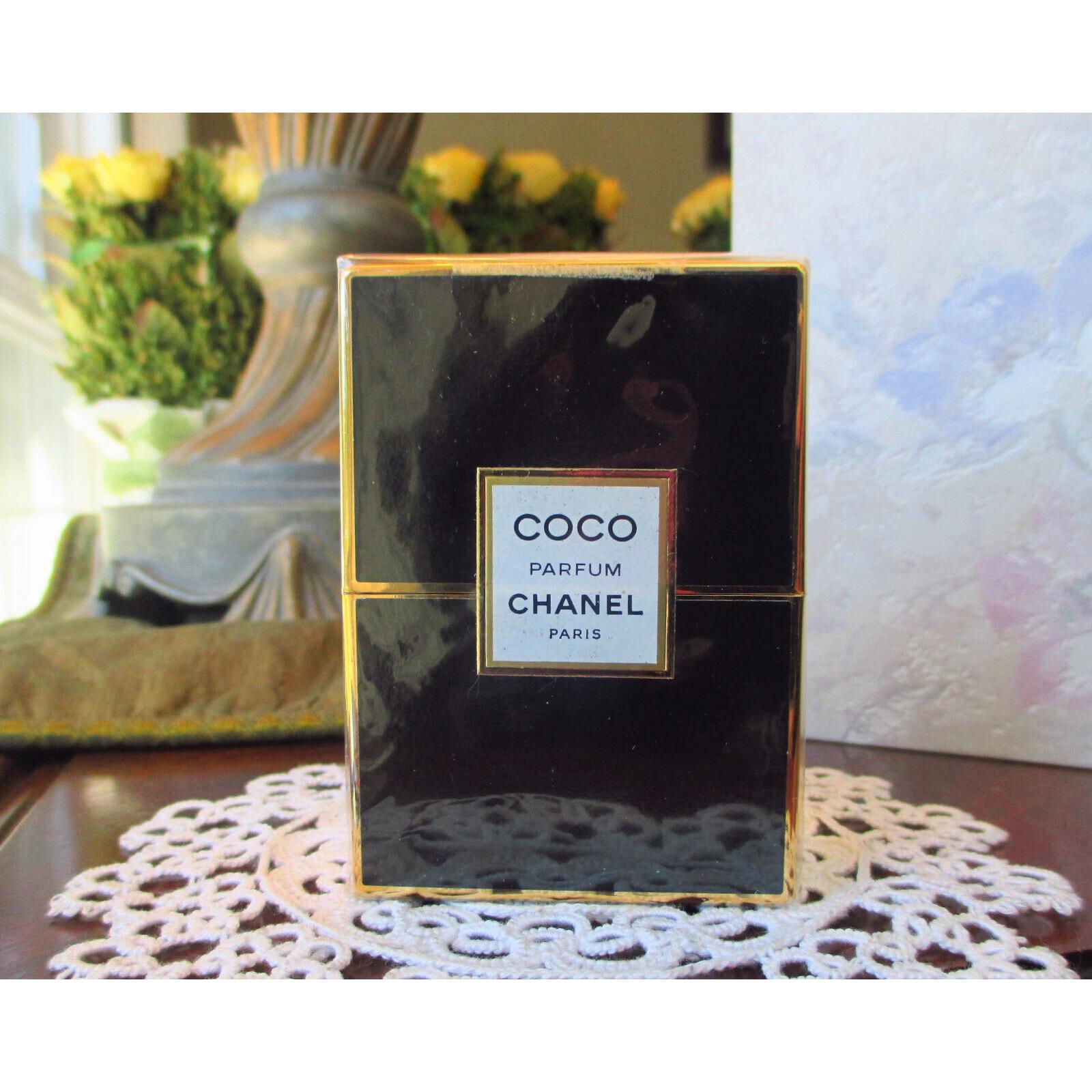 80`s Chanel Coco Parfum/perfume 15ml-1/2oz Crystal Bottle Formula