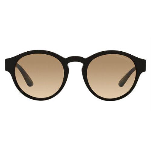 GIORGIO ARMANI Womens Black Oval Sunglasses 