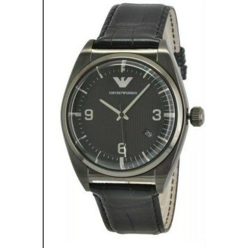 Emporio Armani Men`s AR0368 Classic Watch Leather Bracelet