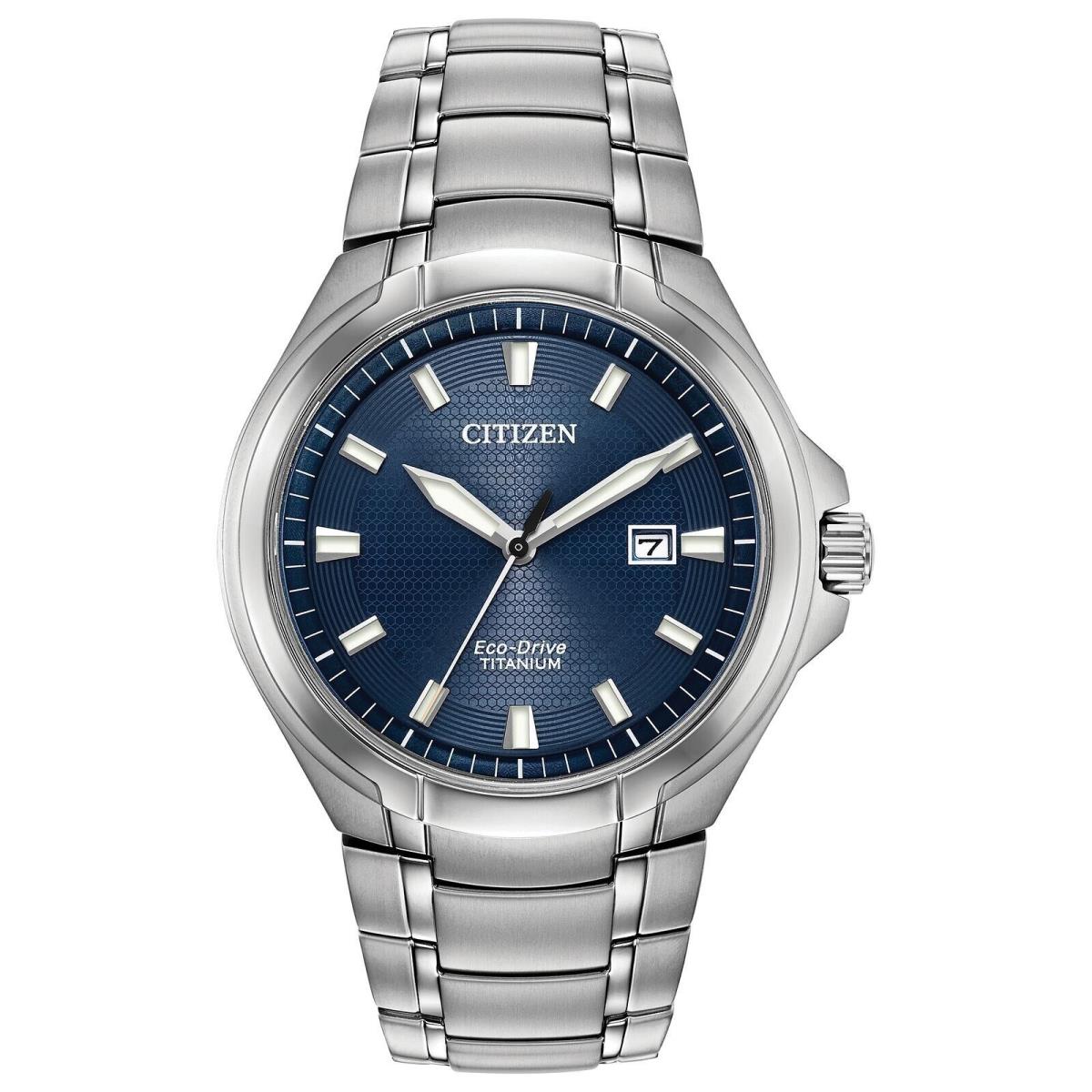 Citizen Eco-drive Paradigm Men`s Dark Blue Dial Watch BM7431-51L