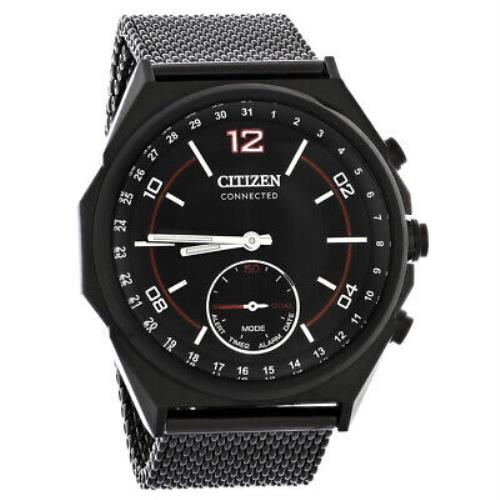 Citizen Quartz Mens Connected Hybrid Stainless Steel Smart Watch CX0005-78E
