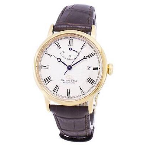 Orient Star Automatic Power Reserve Japan Made Re-au0001s00b Men`s Watch