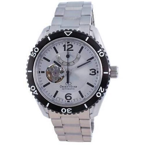 Orient Star Open Heart Automatic Diver`s Re-at0107s00b 200m Men`s Watch