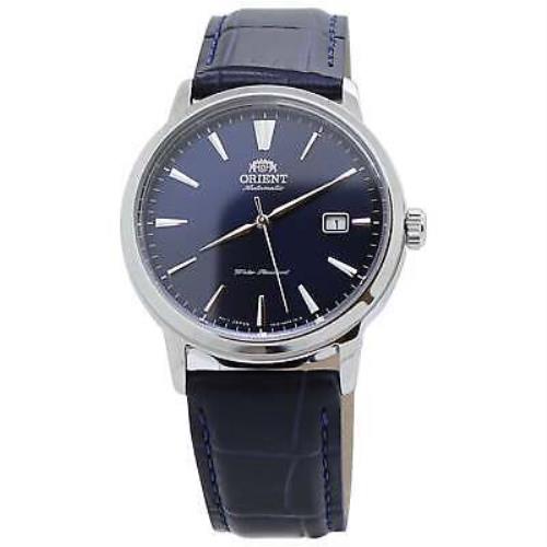 Orient RA-AC0F06L10B 42MM Men`s Blue Leather Watch