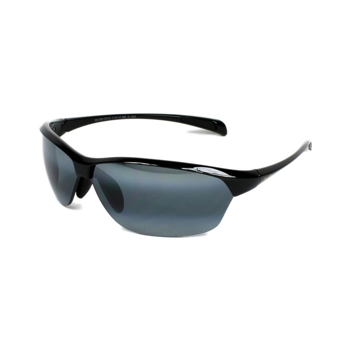 Maui Jim Hot Sands 426-02 Black Frame/neutral Grey Polarized Sunglasses