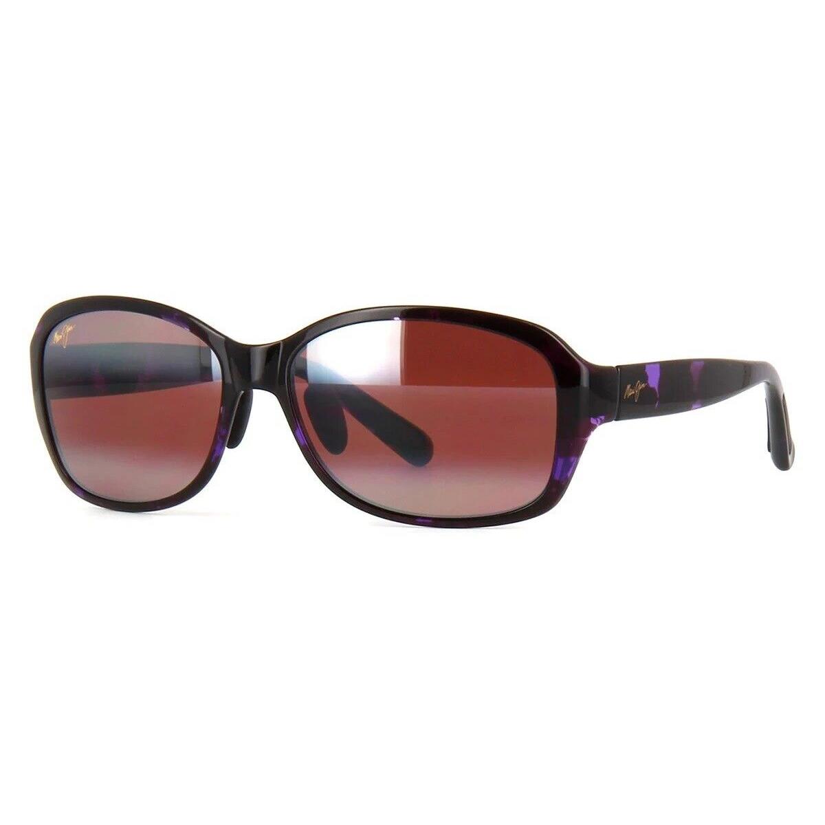 Maui Jim Koki Beach R433-28T Purple Frame/maui Rose Polarized Sunglasses