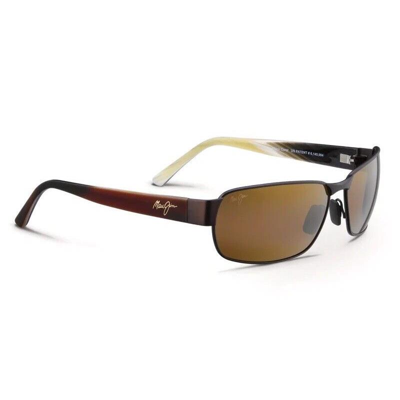 Maui Jim H249-19M Black Coral Bronze Frame/bronze Polarized Sunglasses