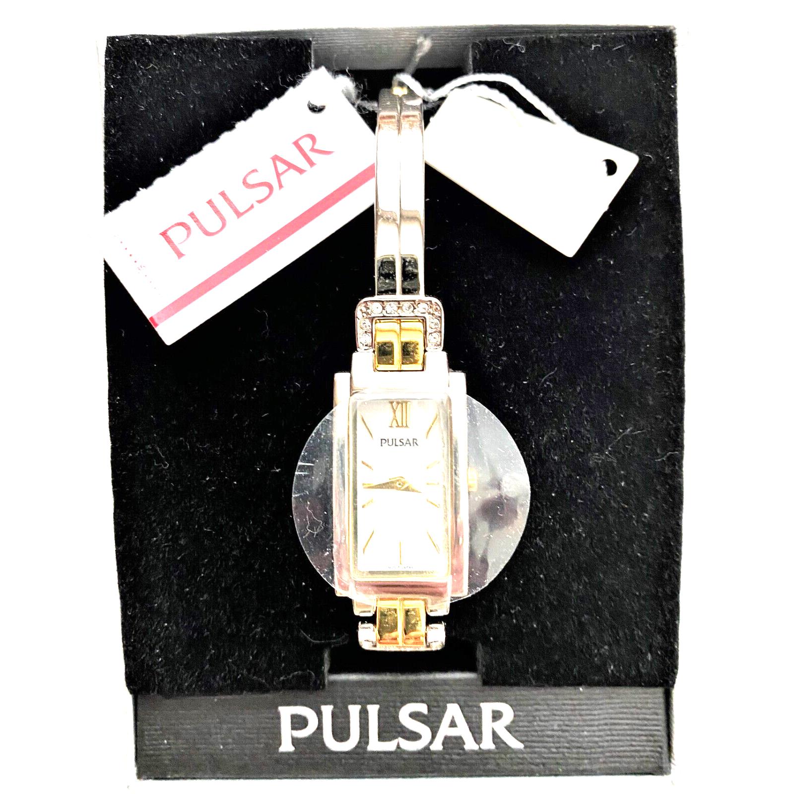 Pulsar PEGE69X Swarovski Crystal Accent Ladies Analog Business Multicolored B