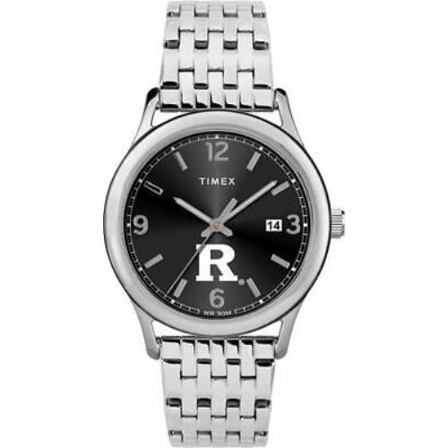 Women`s Rutgers University Watch Timex Sage Stainless Watch