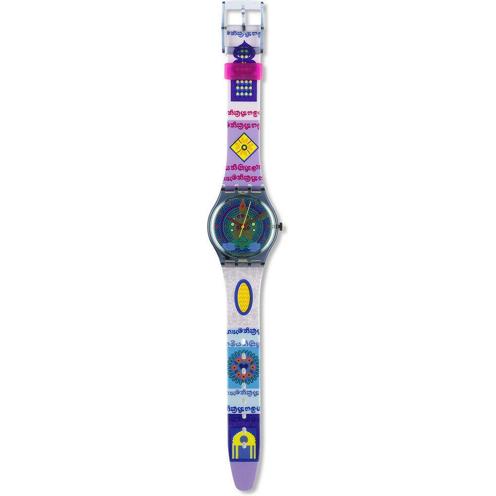 Swatch Watch Sari GM111 Swiss Made Wristwatch 1993 Rare Nos Retro Vintage