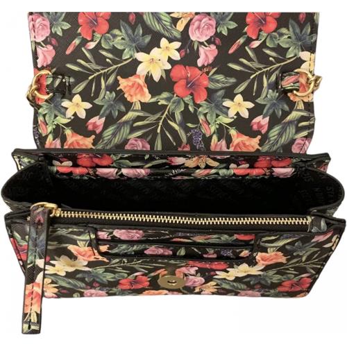 Steve Madden Blynn Crossbody Bag Blk Floral
