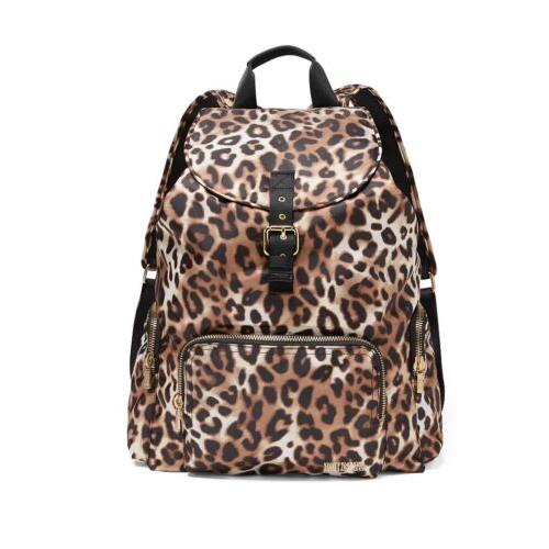 Victorias Secret Pink Leopard Buckle Backpack Tote Bag Duffel Gym Lim ED Bag