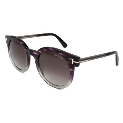 Tom Ford Janina 435 - 83T Sunglasses Purple Gradient 53mm
