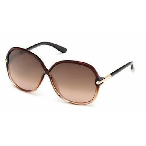 Tom Ford Islay Sunglasses Brown Gradient Lens FT0224 50F 63-10 130