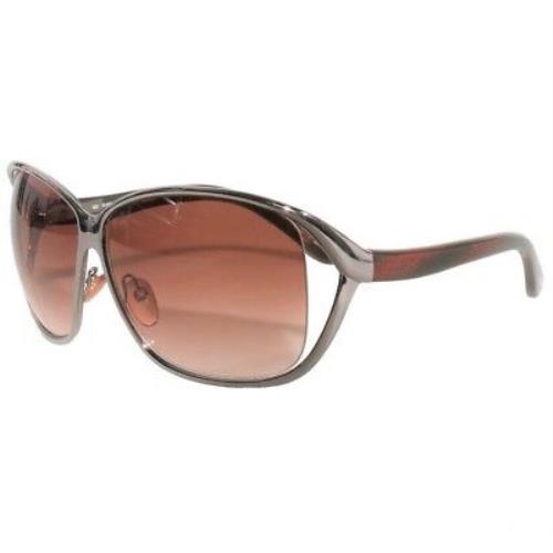 Tom Ford Nicolette Sunglasses Silver Frame Gradient Lens FT88 843 62-11 125