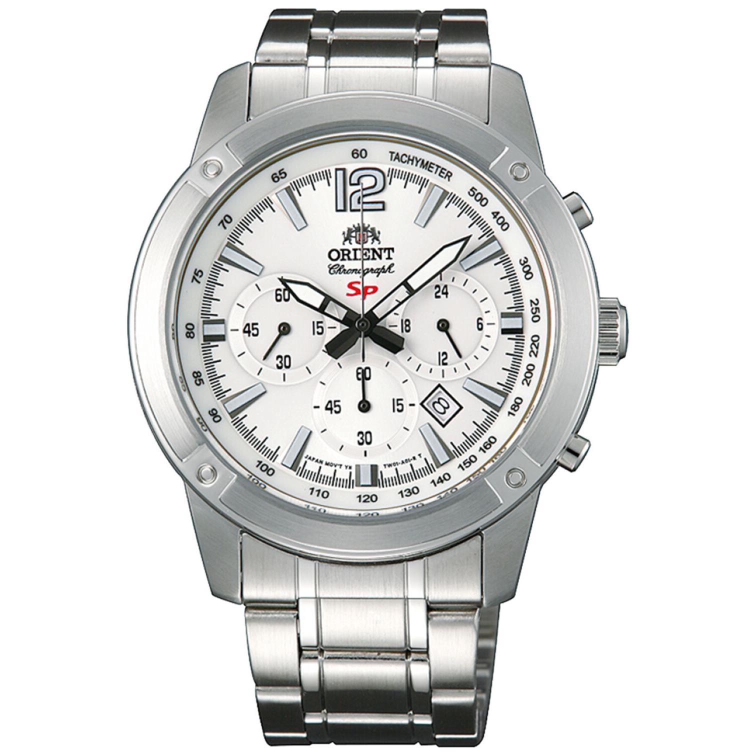 Orient FTW01005W0 Men Chronograph Stainless 50m WR