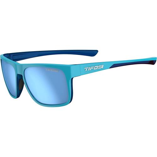 Tifosi Optics Swick Sunglasses Shadow Blue/Sky Blue Polarized