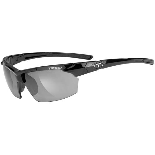Tifosi Jet Sunglasses Gloss Black Frame/Smoke Lens