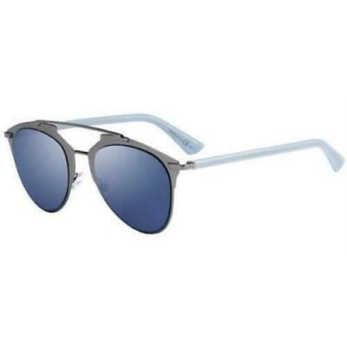 Christian Dior Reflected/s Tuy/xt Light Ruthenium/blue Mirror Sunglasses